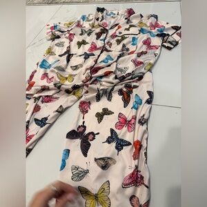 Colorful Butterfly womens Pajama Set kilo brava